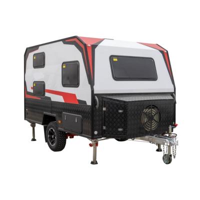 China Hot Selling Travel Trailer Off Road Caravan Camper Trailer For Sale for sale