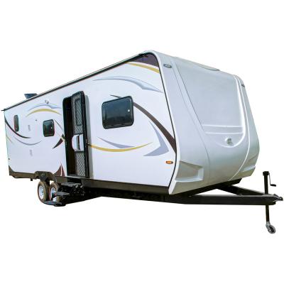 China Luxury Axle Camper High Quality Travel Trailer Australia Standard Caravan Travel Trailer Off Road Motorhome Double for sale