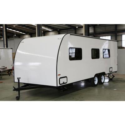 China Travel Trailer Modern Design Expandable Caravan Trailer For Sale for sale