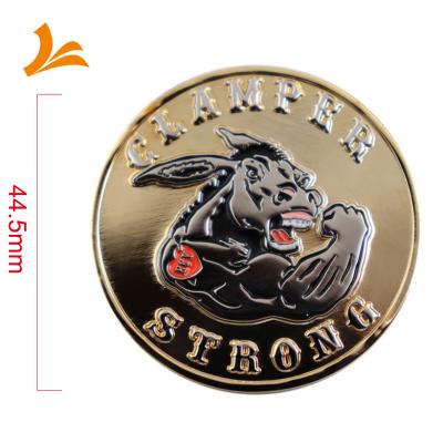 China China direct factory cheap custom metal brass gold and nickel plated souvenir custom challenge coins for sale