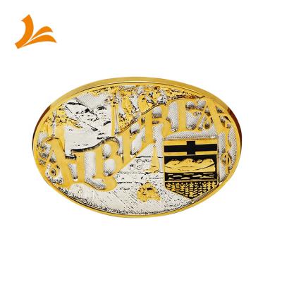 China Fashion Zinc Alloy Die Cast Soft Enamel Metal Wholesale Belt Buckles For Belts for sale