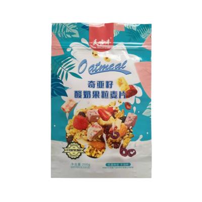 China BIODEGRADABLE Large Zipper Plastic Pouch Zipper Small Bags Storage Zipper Bag for sale