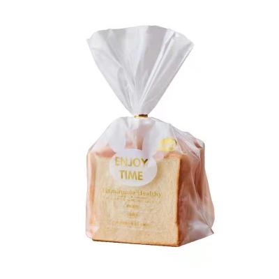 China Recyclable Plain Clear Plastic Bread Bag Plastic Bread Bags Packaging for sale