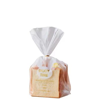 China Recyclable Plain Clear Plastic Bread Bag Plastic Bread Bags Packaging for sale