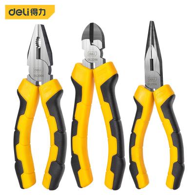 China DL2006 FUNCTIONAL MULTI Grocery Cutting Pliers Sets Wire Crimper Tool Cable Cutter Stripping Stripper Long Nose Diagonal Maintain Multitools Repair for sale