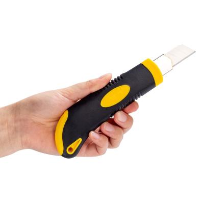 China New Quick-change Grocery Outdoor Camping Portable Multifunction Knife EDL009 #18mm #YELLOW for sale