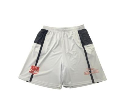 China QUICK DRY 100% Polyester Design, Color, Sporty Sublimated Logos Quick Dry Breathable Customized Shorts for sale