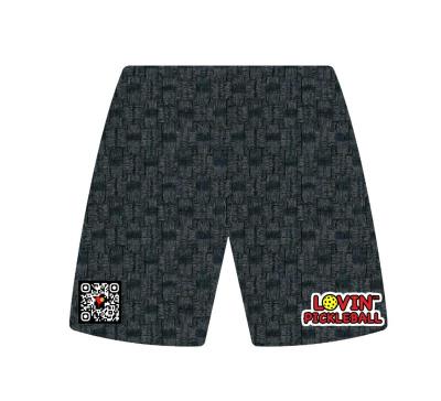 China Custom Teamwear Lightweight 140gsm Bird's Eye Performance Sublimated Contact Shorts QUICK DRY for sale