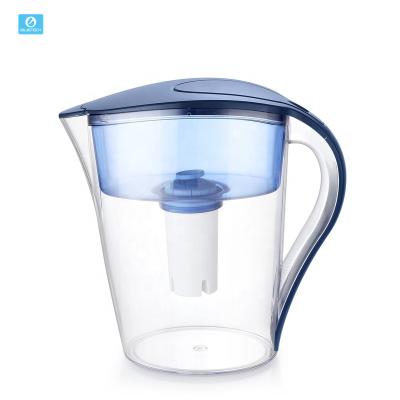 China Quick Door Design Refrigerator Large-Sample Drinking Water Filtration 3.5L Water Filter Pitcher Pure Tasting Jug BPA Free For Drinking Water for sale