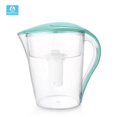 China Large-Sample 3.5L Drinking Water Kitchen Appliances Refrigerator Door Design Water Filter Pitcher Pure Tasting Jug BPA Free For Drinking Water for sale