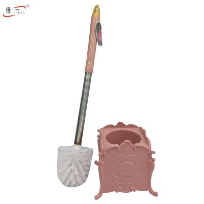 China Unique New Designed Eco-friendly Best Seller Novelty Toilet Plastic Brush Holders for sale