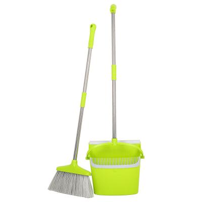 China China Factory Wholesale Price Eco - Friendly Windproof Broom And Dustpan Set for sale