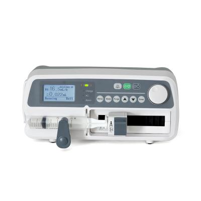 China Single Channel ICU Plastic Medical Hospital Clinical Infusion Syringe Pump CE ISO Approved for sale