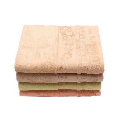 China Alibaba Dobby Custom Made Bamboo Soft Absorbent Sauna Jacquard Dobby Durable Luxury Luxury Bath Towel QUICK DRY For Hotel for sale