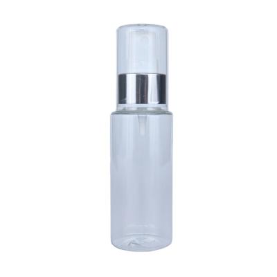 China Wholesale New Design 20/410 24/410 PET 50ml Portable Plastic Bottles Bottles With Lotion Cream Cosmetics Spray Pump for sale