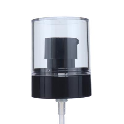 China New Design Black Transparent Lid Lotion Plastic Cream Pump 24/410 Bottles Wholesale for sale