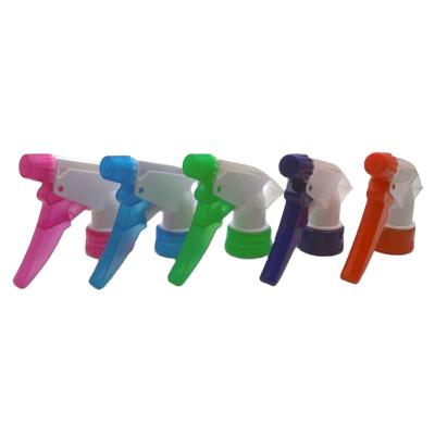 China Customizable Whole Plastic Water Hand Pump Foam Head Trigger Liquid Sprayer Smooth 28-410 28-400 or Ribbed for sale