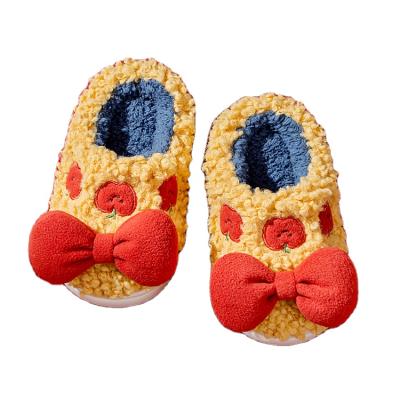 China Autumn And Winter Home Warm Non-slip Plush New Fashion Trend Women Slippers Winter Slipper Cotton Couple Cotton Slippers for sale