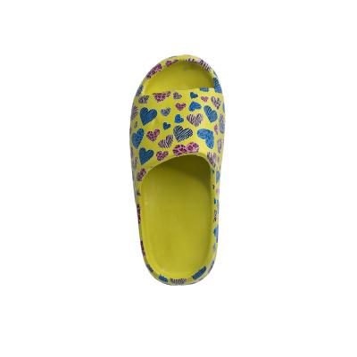 China CUSHIONING Promotional Cheap Price EVA Ladies Girls Women Colorful Printed Slippers Flip Flop for sale