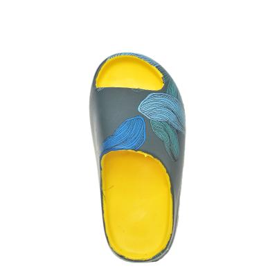 China CUSHIONING Promotional Cheap Price EVA Ladies Girls Women Colorful Printed Slippers Flip Flop for sale