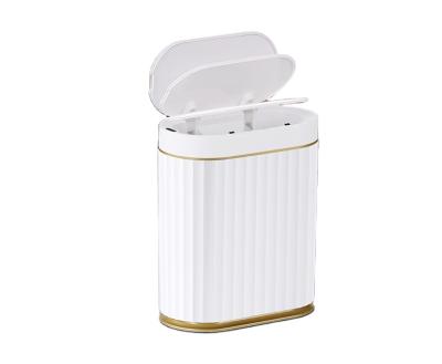 China Viable Automatic Non-contact Intelligent Infrared Household Kitchen Trash Can Motion Sensor 7L Sensor Tras for sale