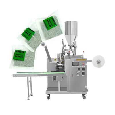 China Coffee Hot Powder Filter Paper Food DCK-11 Vending Green Tea Bag Packaging Machine With String And Label for sale