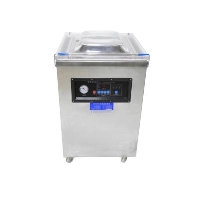 China Dzq-500 Food Vacuum Sealing Equipment Semi-automatic Desktop Packing Machine Vacuum Packing Machine for sale