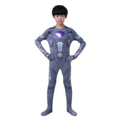 China Cosplay Cartoon Costume Multiple Color Cool Halloween Party Comic Superhero Cosplay Force Mystic Power Ranger Costume For Kids for sale