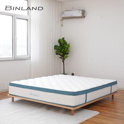 China Massage Zhiyuan Pocket Spring Mattress Gel Infused Memory Foam Mattress King Queen Twin Double Size for sale