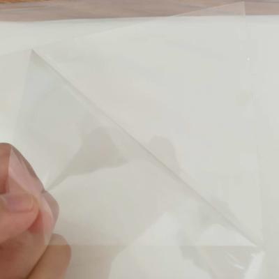 China Adhesive Film Moisture Proof Window Advertise Waterproof Inkjet Printing Transparent Mylar PET Film for sale