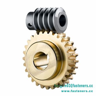 China The Hotels The Speed ​​Reducer Shaft Engineering Stepper Motor Worm Gear for sale