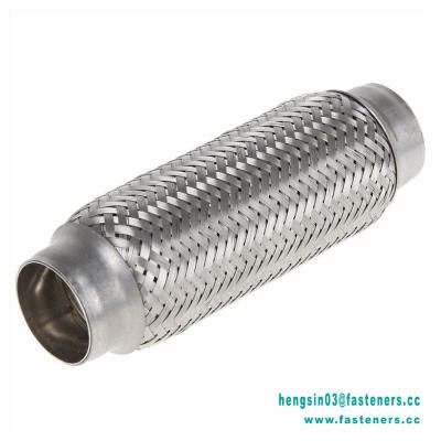 China Corrugated Stainless Steel Flexible Exhaust Corrugated Pipe For Auto Parts for sale