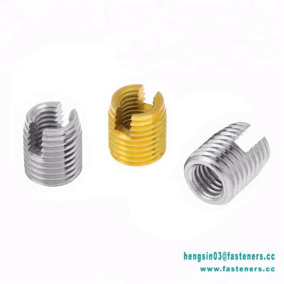 China Heavy Industry Ensat Self Tapping Thread Insert 302 303 304 Threaded Insert Nut for sale