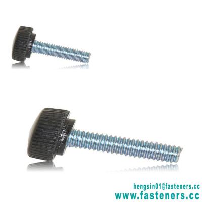 China Factory Price Customized M3 M4 M5 M6 M8 Stainless Steel Or Bakelite Hand Screws Plastic Head Screws for sale