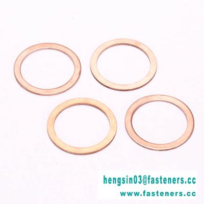 China Split Maker Make All Sizes You Need Copper Gasket Ring Copper Washer Gasket for sale