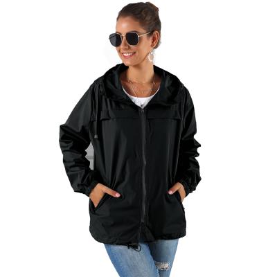 China Anti-Wrinkle Waterproof Windproof Long Sleeve Sports Lady Casual Jacket for sale