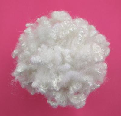 China OEKO TEX 100 Standard 15D*64mm HCS Antistatic Cavity Conjugated Siliconized Polyester Fiber for sale