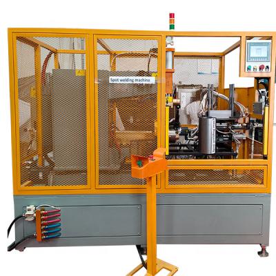 China 1200mm Stainless Steel Sheet Metal Work Tabletop Spot Welding Machine For Nut Driver AC Projection Pneumatic Spot Welder for sale