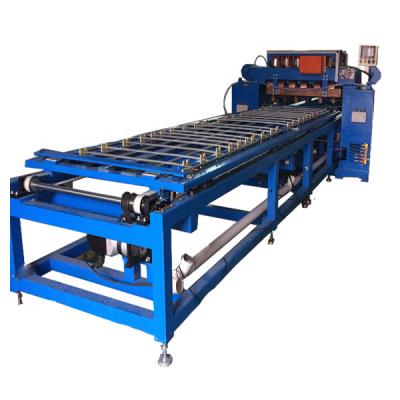 China 1200mm CNC Automatic PET Cage Spot Row Welder XY Grid Wire Mesh Welding Machine for sale