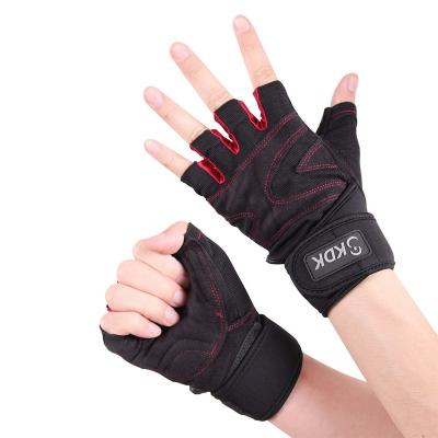 China Aiwang Half Finger Fitness Weightlifting Gym Gloves Anti-skid Sport Mitts Available Wholesale Industrial Unisex Workout for sale