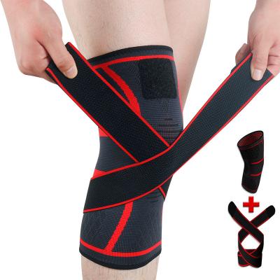 China High Compression Knee Sleeve Knee Protectors Elastic Anti-skid Sporty Knee Brace Never Slip Amazon Hot Sale Fashion for sale