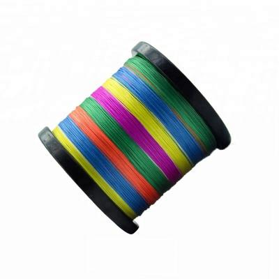 China Wholesale Super Strong 500m Spool Multi Color PE Braid Fishing Line Sink Tip Float Marker for sale