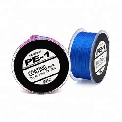 China High Quality Color Float Cue Coated PE Braided Fishing Line OEM Wholesale Chinese Fishing Tackle for sale