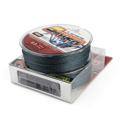 China Float Locator Super Strong 300M Spider 4 Strand Braided Fishing Line Fishing Tackle for sale