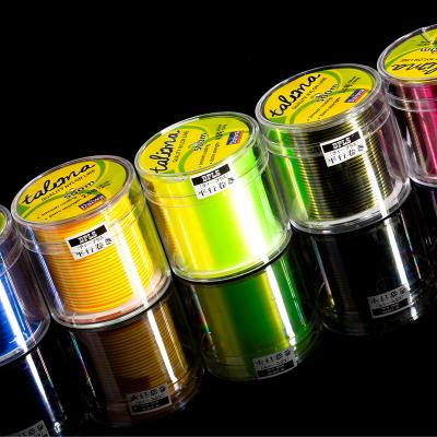 China Nylon Line 500m/4LB-35LB Clear Monofilament Nylon Fishing Line White/Yellow/Green/Red/Blue for sale