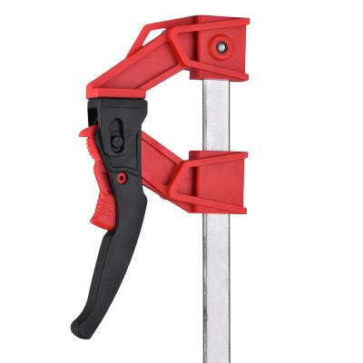 China PA6+30%GF Plastic Mini L Quick Release Ratchet Lever Tool Bar Clamps for sale