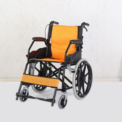 China Carbon Steel Wheelchair Active Manual Wheelchair Cheap Wheelchair for sale