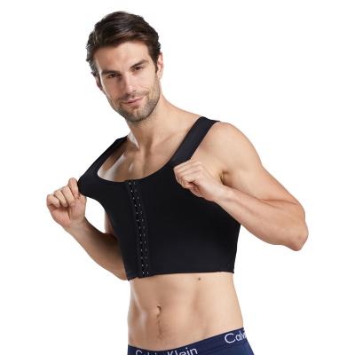 China 2022 New Style Men's Shapewear Abdominal Slim Vest Shaped Corset For Men M for sale