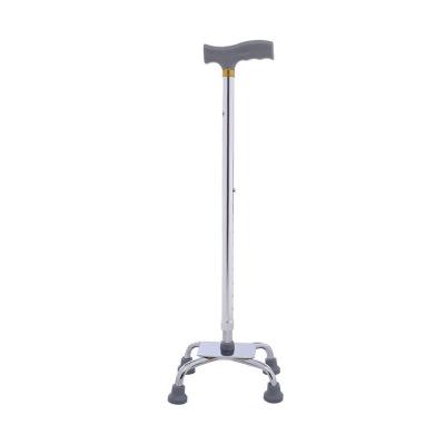 China Quadruped Adjustable Walking Supports Disabled Walking Walkers Canes Rehabilitation Therapy Supplies 0031 Auxiliary for sale