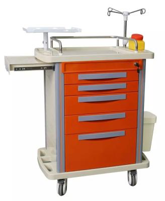 China Steel-plastic ABS Hospital Bedside Bed Side Plastic Cabinet / Medical Cabinet Hospital for sale